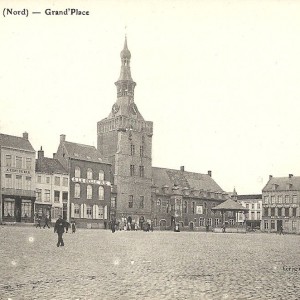 AVW_1917_10_31_Bailleul-grande-place